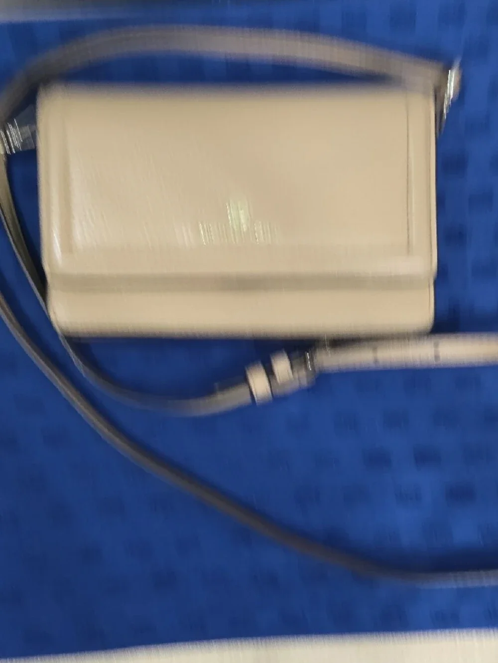 Michael Kors Pebbled Leather Jet Set Crossbody in Beige